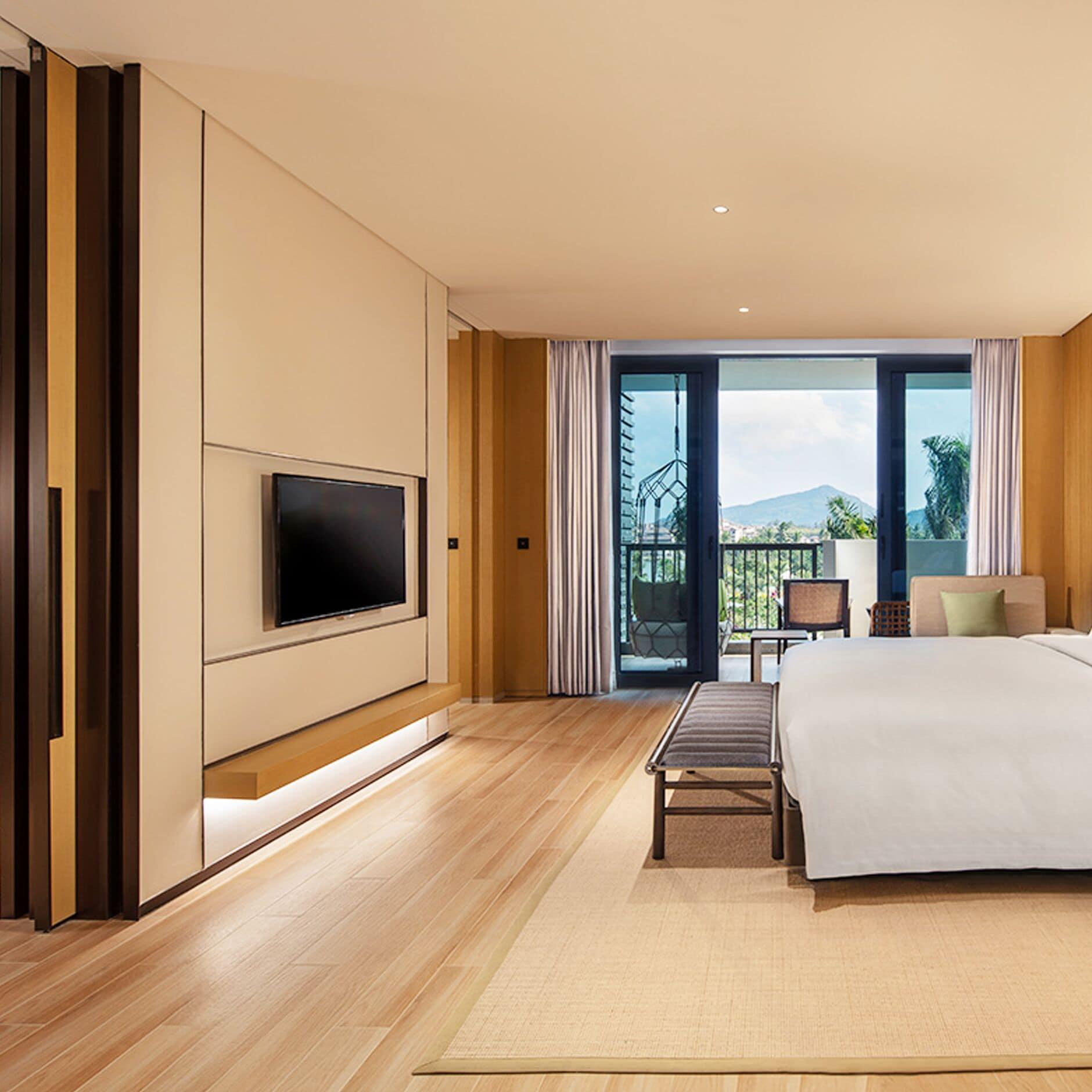 ดับเบิลทรี รีสอร์ต บาย ฮิลตัน ไห่หนาน - ซิงหลง เลคไซด์ Hotel ว่านหนิง ภายนอก รูปภาพ